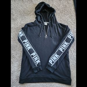 VS Pink Fleece Jogger and Hoodie Set